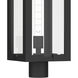 Calen 1 Light 27 inch Textured Black Outdoor Post Lantern