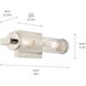 Azores 2 Light 16 inch Polished Nickel Bath Bracket Wall Light, 2 Arm