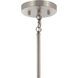 Madden 1 Light Brushed Nickel Mini Pendant Ceiling Light