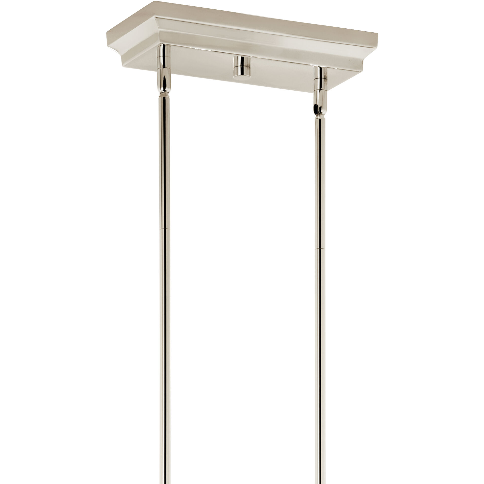 Sycara LED 5 inch Polished Nickel Chandelier Linear Ceiling Light, Single