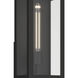 Marea 1 Light 17 inch Textured Black Outdoor Wall Light
