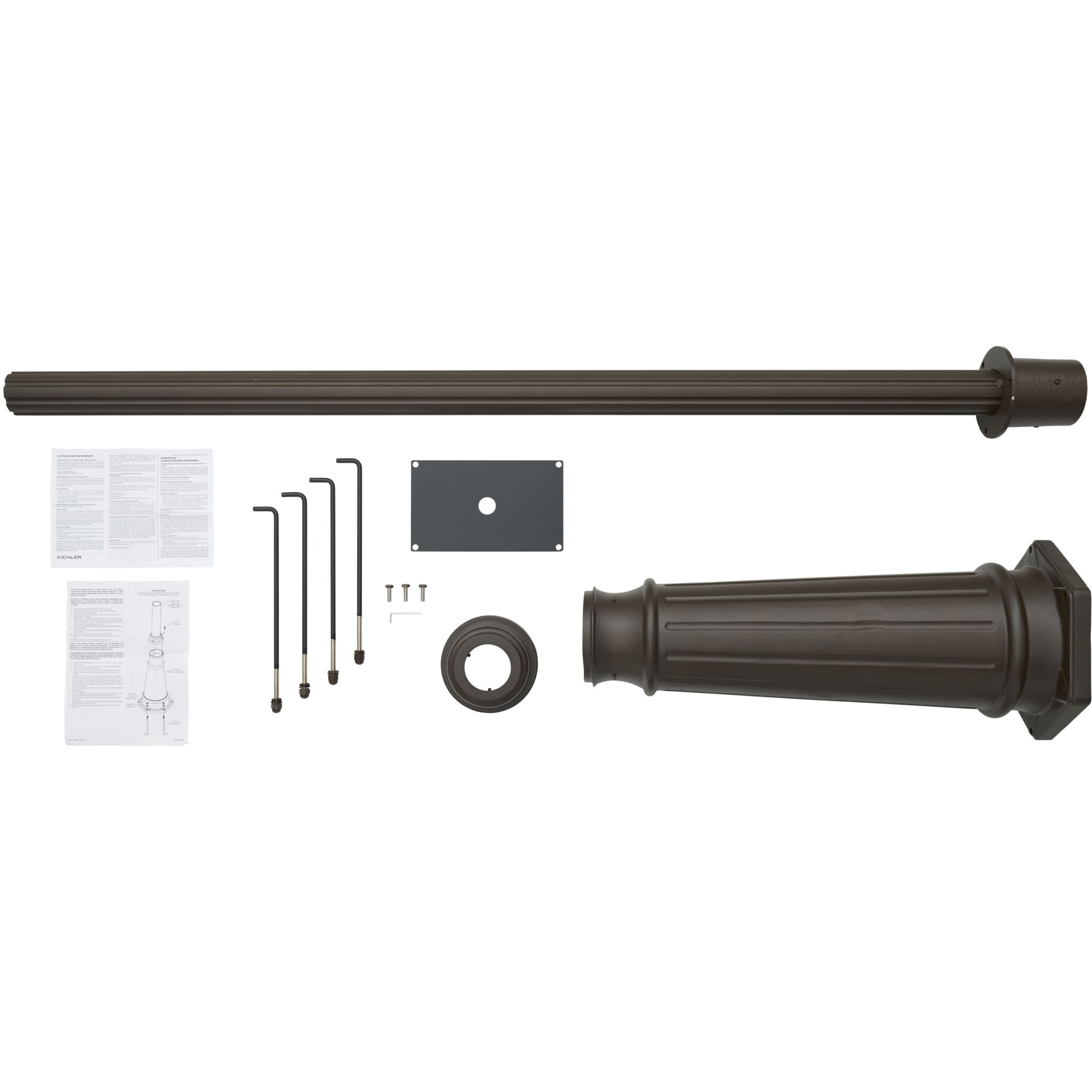 Accessory 96 inch Olde Bronze Post