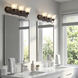 Independence 3 Light 24 inch Tannery Bronze Wall Mt Bath 3 Arm Wall Light