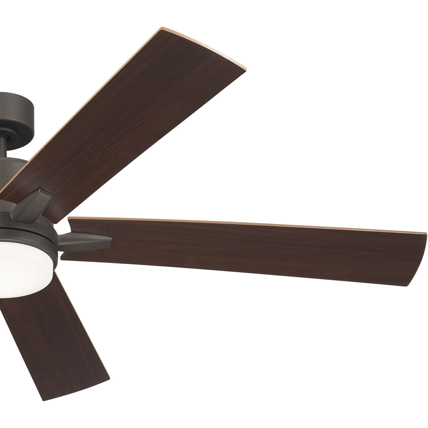 Lucian 60 inch Olde Bronze with Walnut/Cherry Blades Ceiling Fan