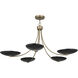 Palmela 5 Light Champagne Bronze Chandelier Ceiling Light
