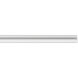 TE Series Silver 96 inch Shelf Extrusion Kit