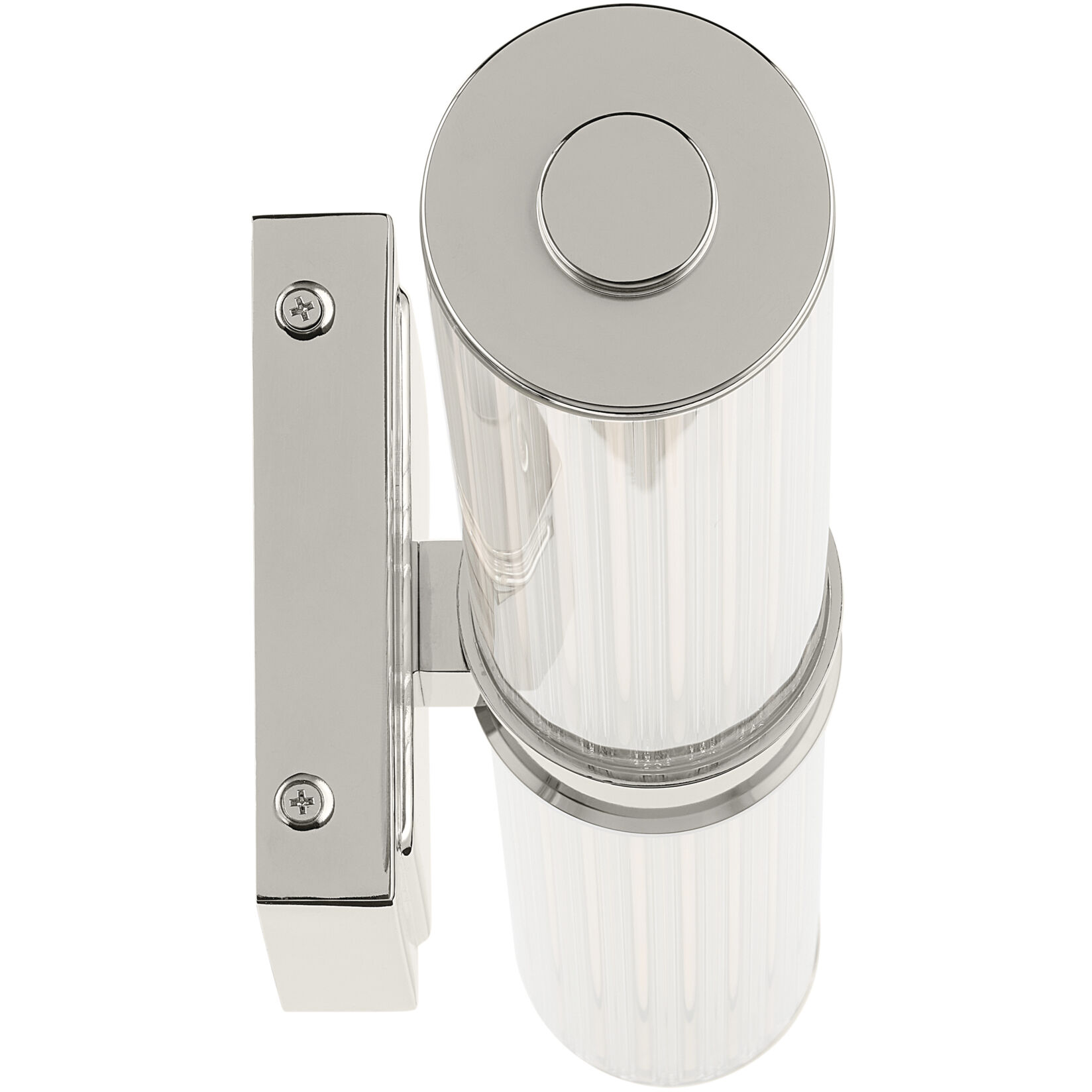 Laurene LED 26.5 inch Polished Nickel Linear Bath Bar Wall Light, Medium