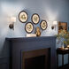 Ali 1 Light 5.25 inch Black Wall Sconce Wall Light