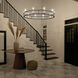 Rosalind 10 Light 50 inch Black Chandelier Ceiling Light