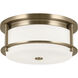 Brit LED 12 inch Champagne Bronze Flush Mount Ceiling Light