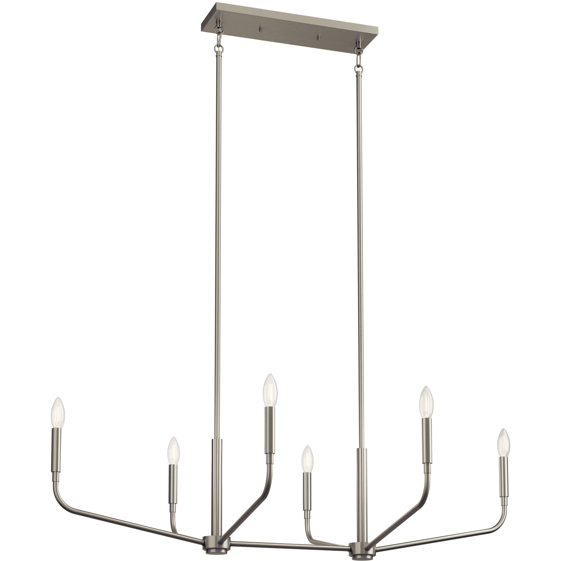 Kichler 52721CPZ Madden 6 Light 17.75 inch Champagne Bronze
