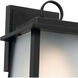 Noward 1 Light 8.75 inch Black Outdoor Wall Sconce, Small