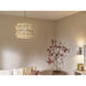 Ophira 1 Light Champagne Bronze Pendant Ceiling Light