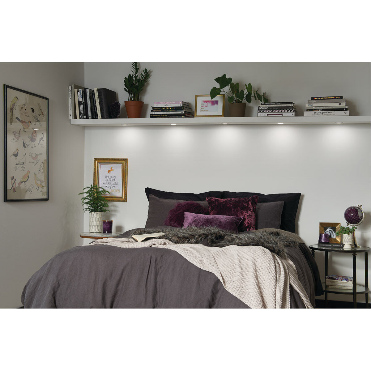 4D Series 12V LED Disc Textured White LED Discs/Pucks