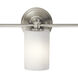 Joelson 3 Light 24 inch Brushed Nickel Wall Mt Bath 3 Arm Wall Light in Incandescent