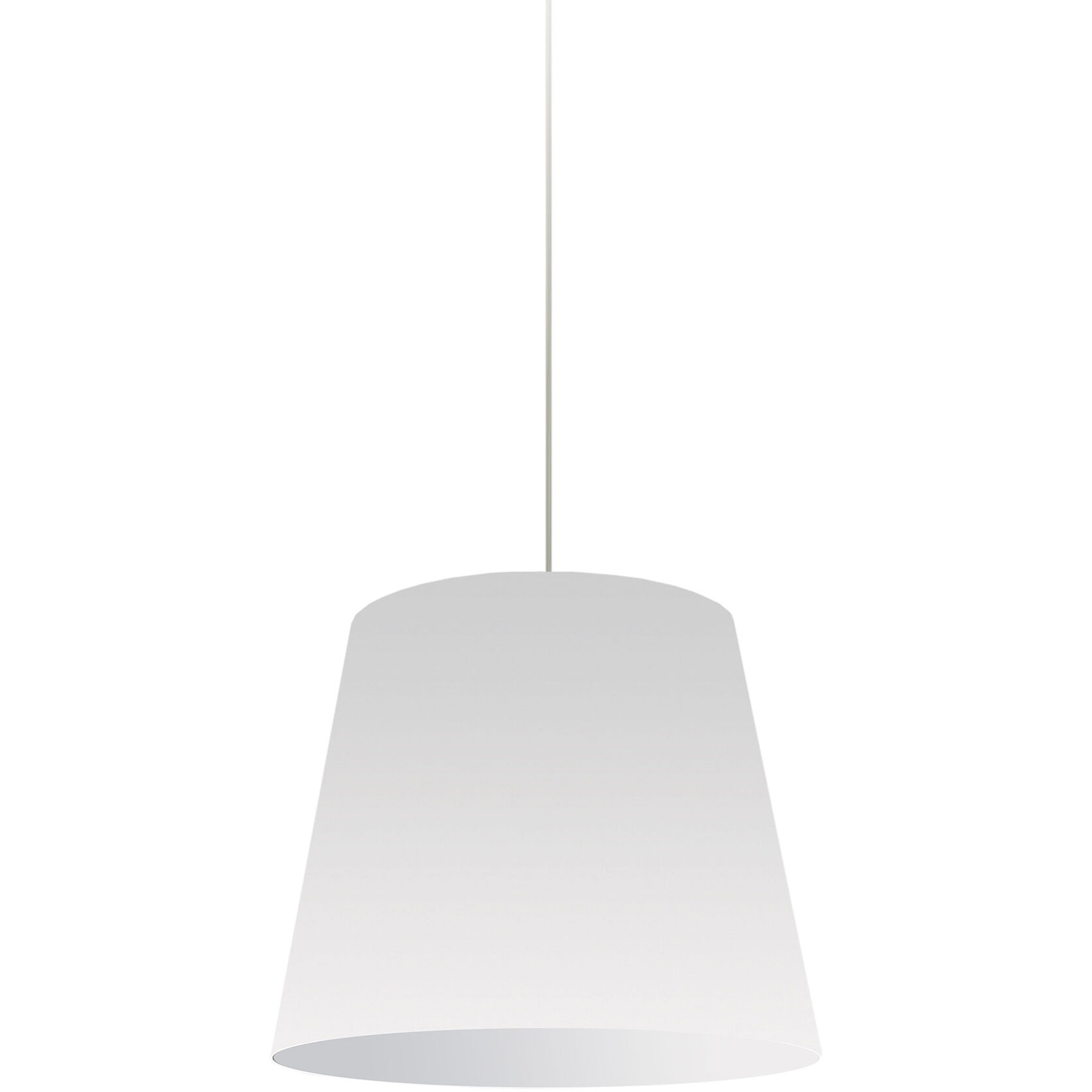 Oversized Drum 1 Light 14.00 inch Pendant
