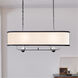 Homestead Heddle 8 Light 13 inch Textured Black Chandelier Ceiling Light, Heddle