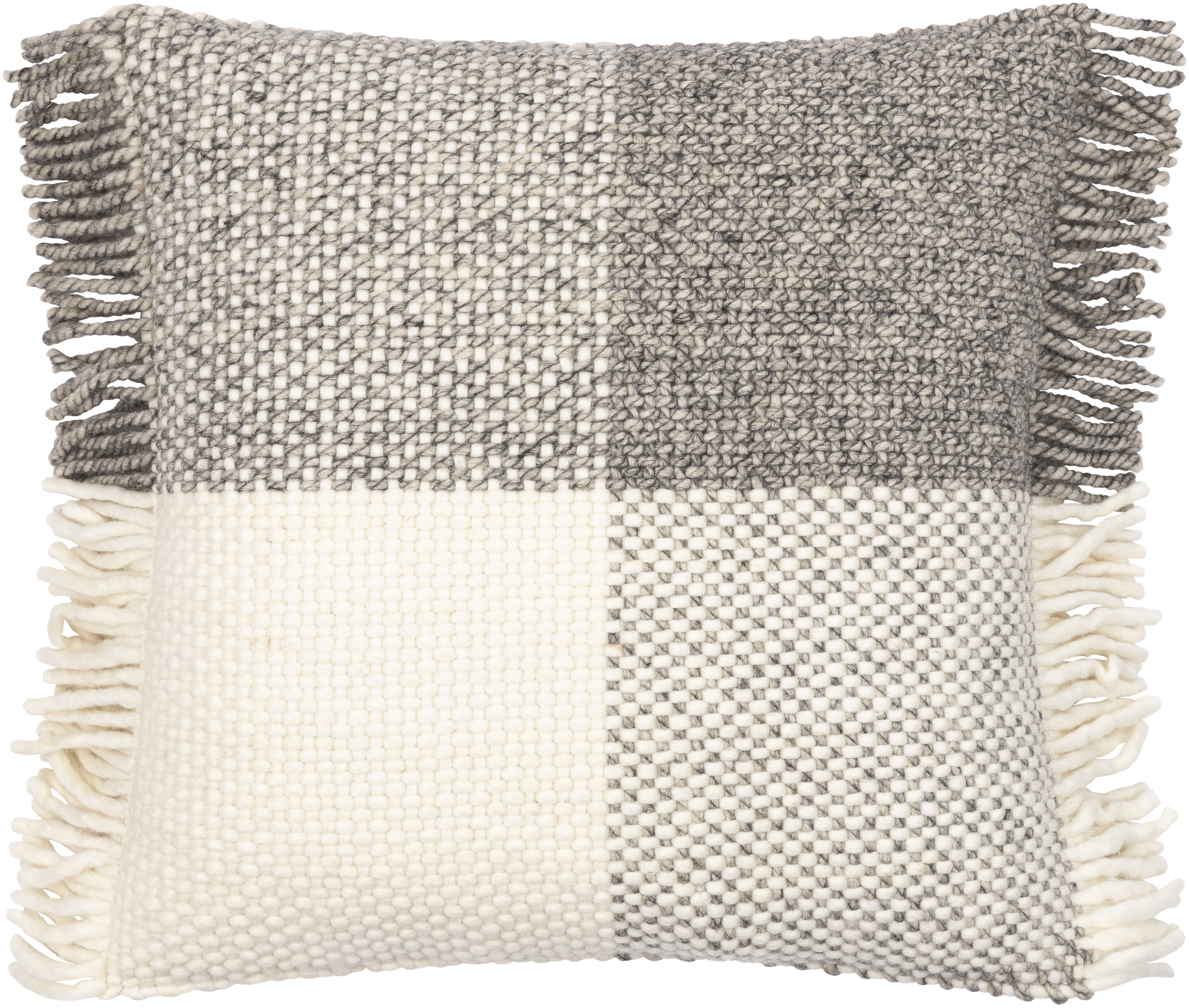 Faroe Ii 18 inch Cream Pillow Kit, Square