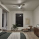 Sola 54 inch Brushed Nickel with Silver Blades Ceiling Fan