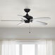 Renew 52 inch Satin Black Ceiling Fan