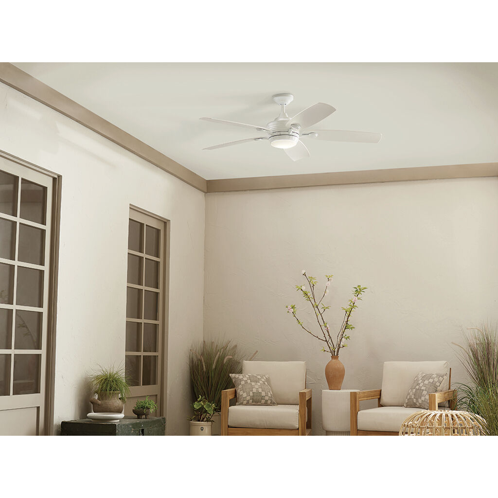Tranquil 56 inch White Ceiling Fan