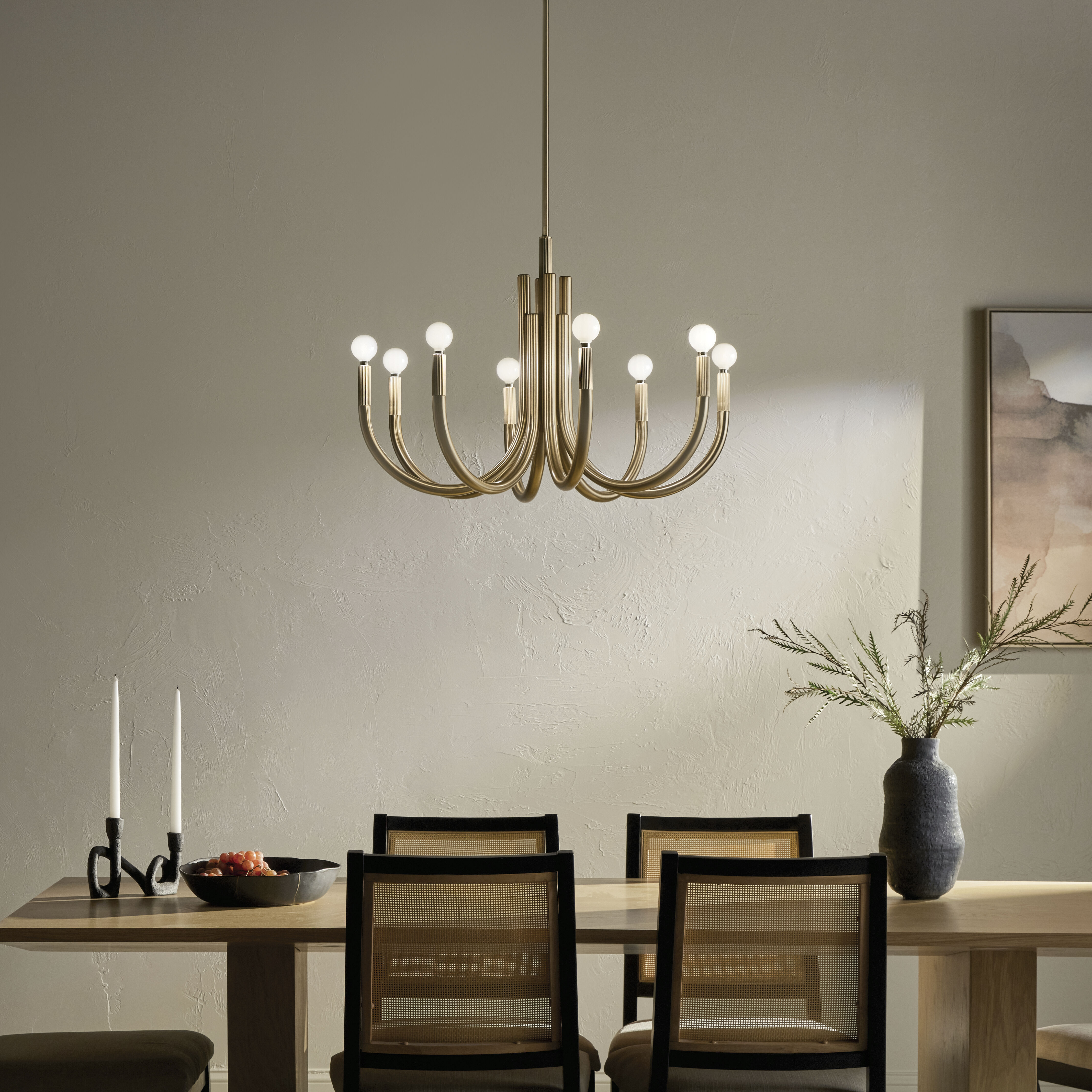Kichler 52550CPZ Odensa LED 29.25 inch Champagne Bronze