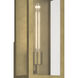 Marea 1 Light 17 inch Natural Brass Outdoor Wall Light