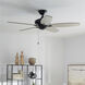 Renew Es 52 inch Satin Black Ceiling Fan