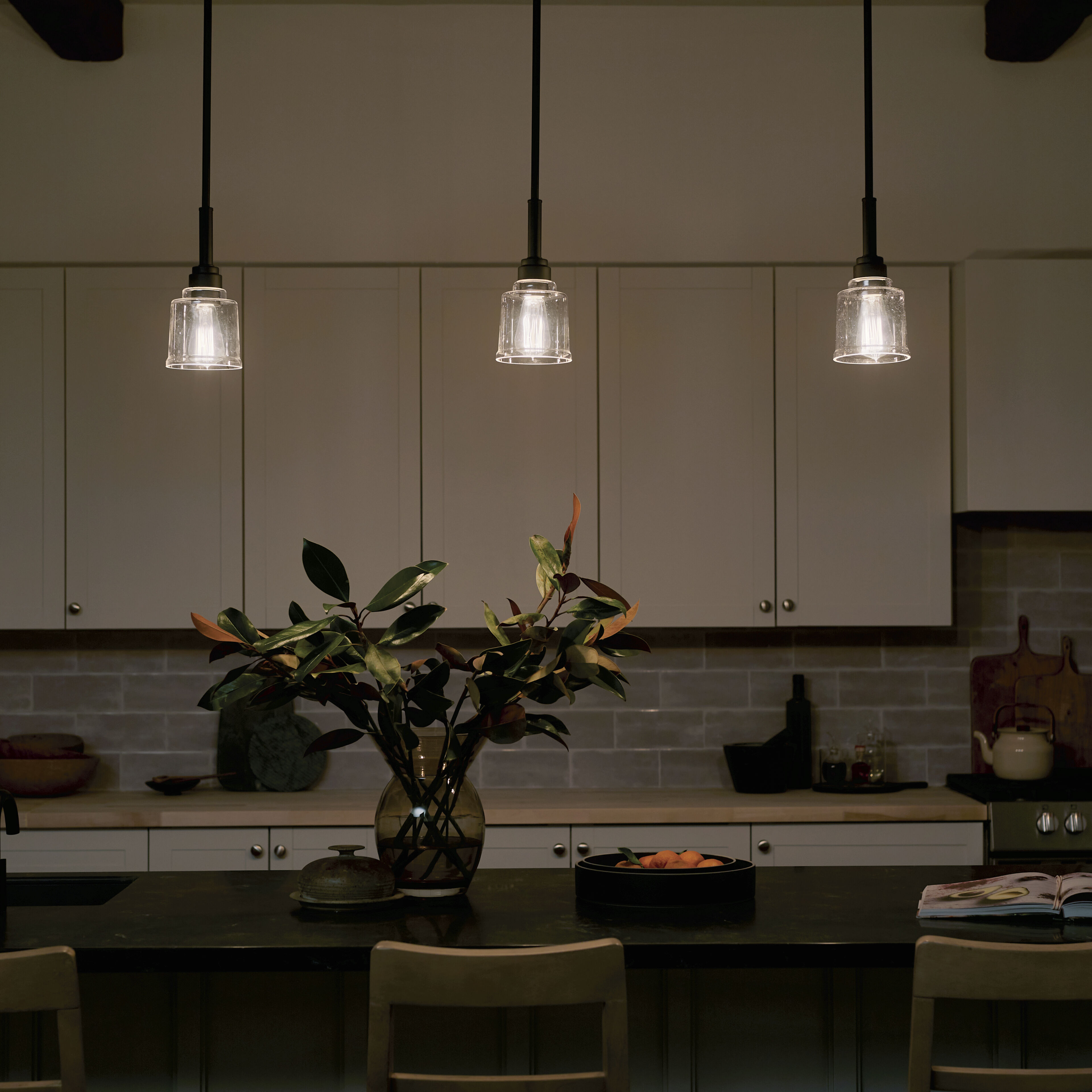 Aivian 1 Light 5.25 inch Black Mini Pendant Ceiling Light