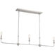Pallas 3 Light 4.5 inch Polished Nickel Chandelier Ceiling Light