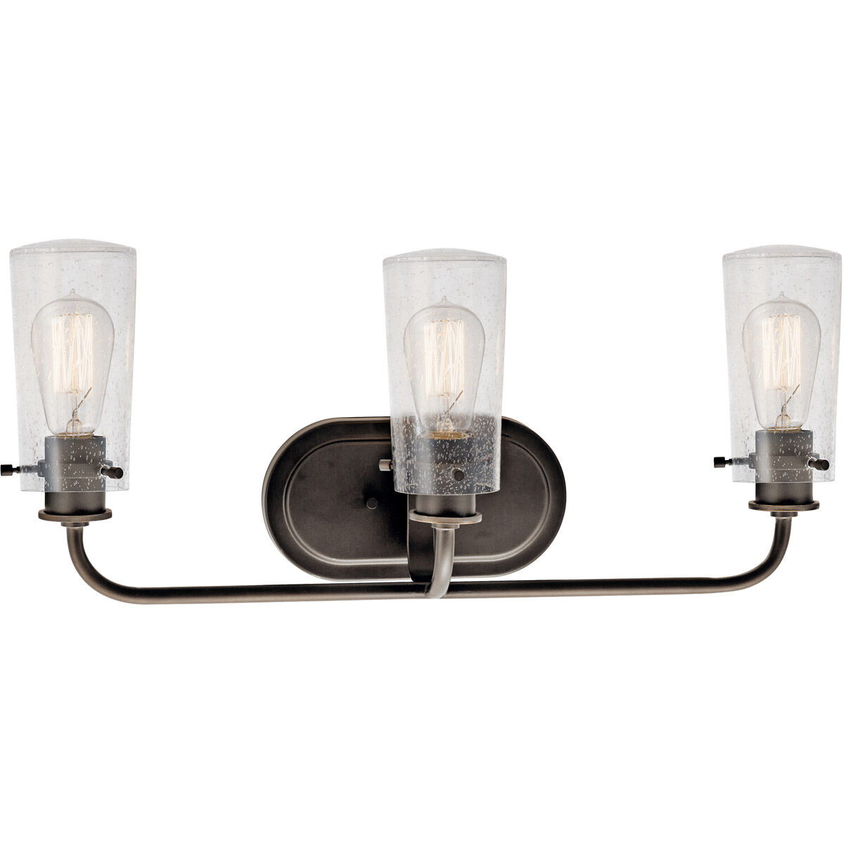 Braelyn 3 Light 24 inch Olde Bronze Wall Mt Bath 3 Arm Wall Light