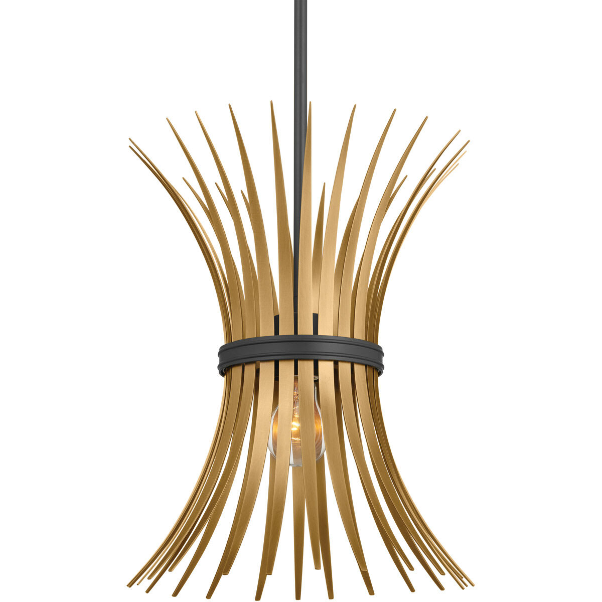 Homestead Baile 1 Light 12.75 inch Black Pendant Ceiling Light