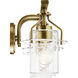 Everett 3 Light 24 inch Brushed Brass Bath Vanity Light Wall Light