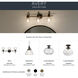 Avery 3 Light 24 inch Olde Bronze Wall Mt Bath 3 Arm Wall Light