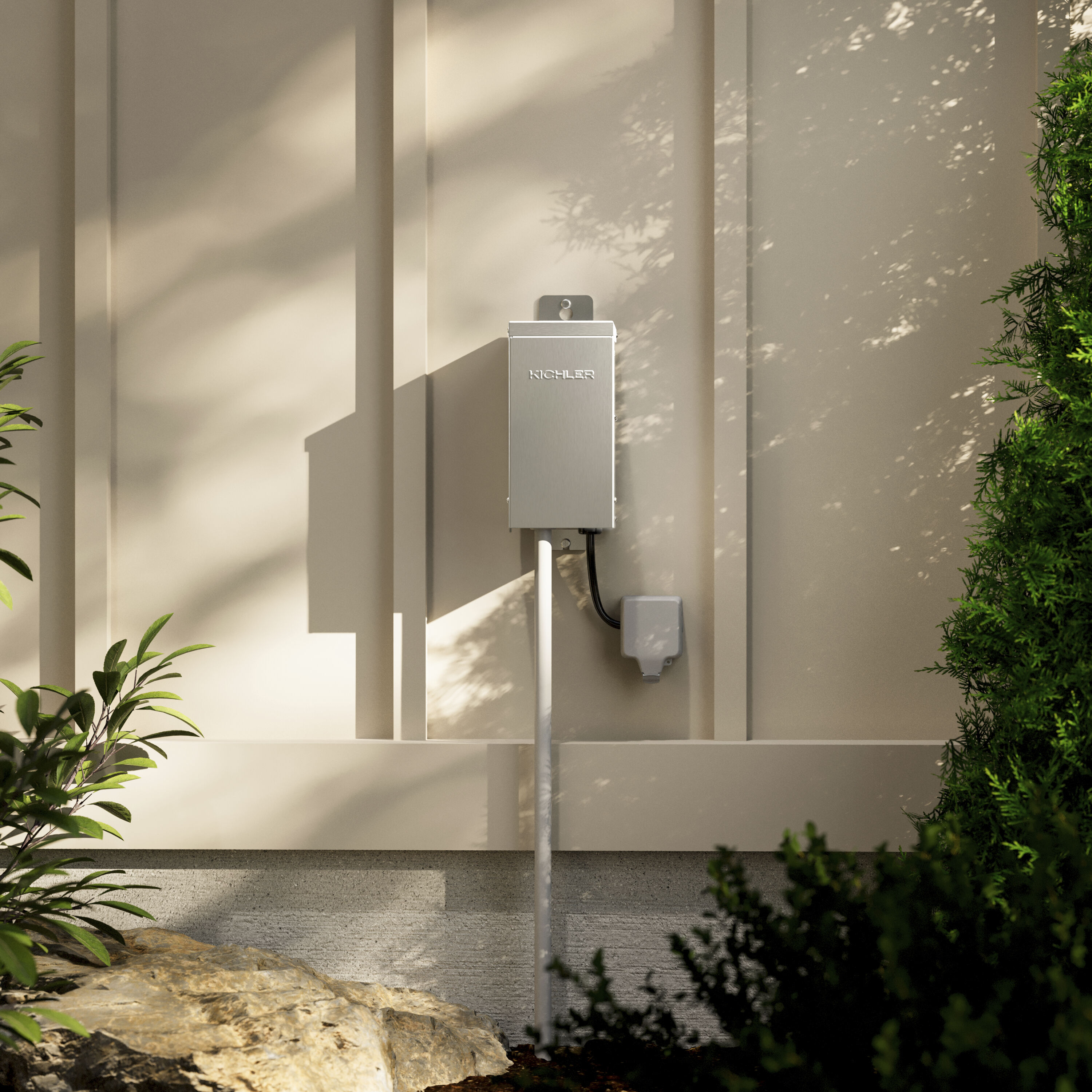 Pro Contractor Series 120 AC Stainless Steel Landscape 12V Transformer