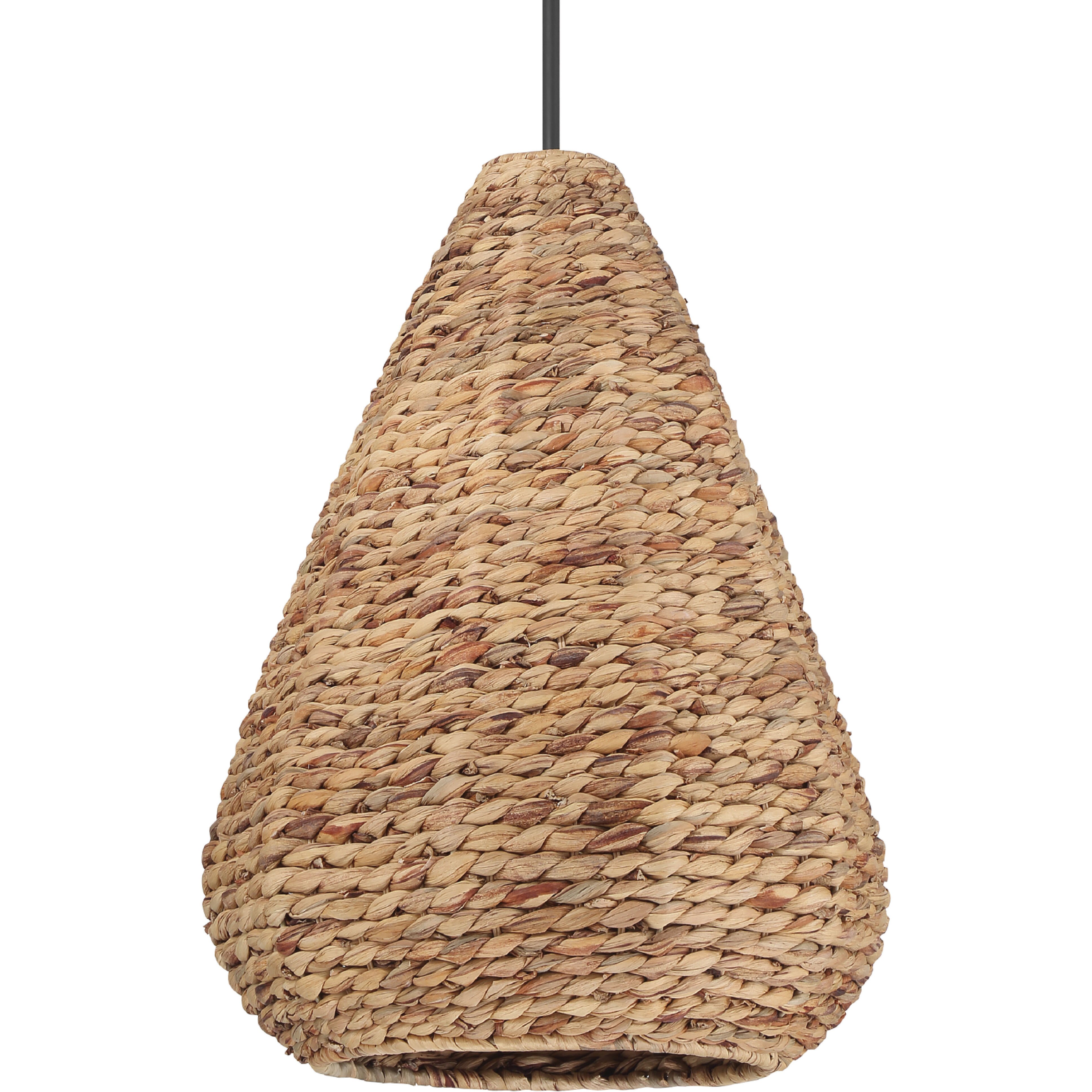 Cambria 3 Light 18 inch Matte Black Pendant Ceiling Light, Large