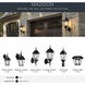 Madison 1 Light 23 inch Black Outdoor Wall, Large