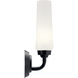 Truby 1 Light 4.5 inch Black Wall Sconce Wall Light