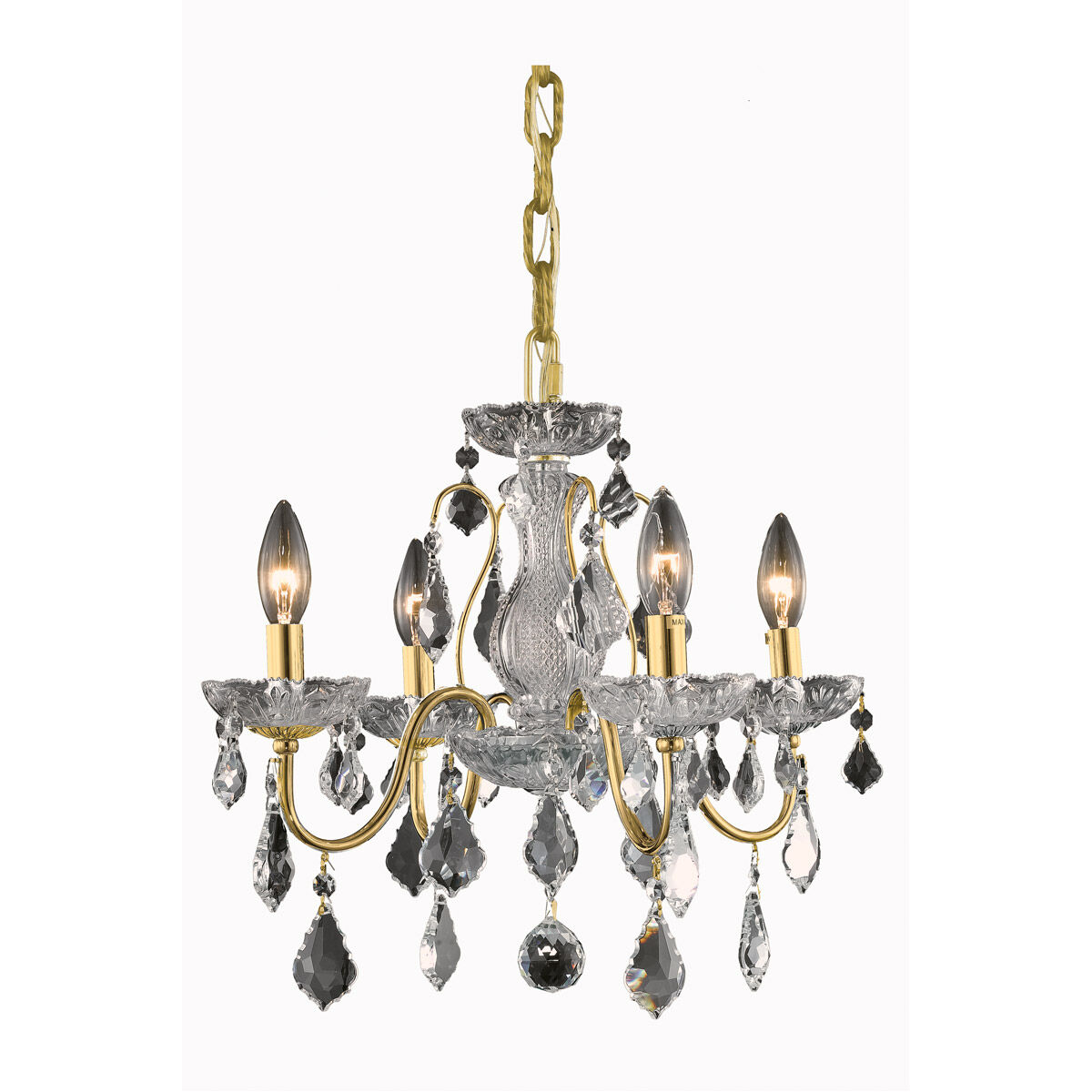 St. Francis 4 Light 17.00 inch Mini Chandelier
