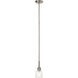 Aivian 1 Light 5.25 inch Nickel Textured Mini Pendant Ceiling Light