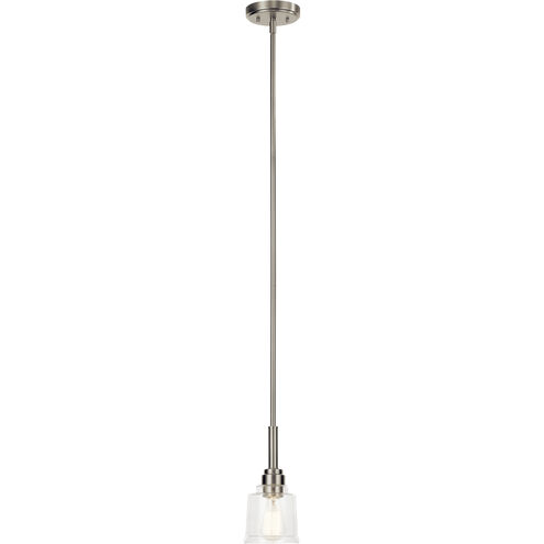 Aivian 1 Light 5.25 inch Nickel Textured Mini Pendant Ceiling Light
