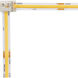 COB Dry Clear 0.64 inch Terminal Block Connectors, 90 Degree