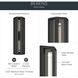 Berens 2 Light 24 inch Textured Black Outdoor Wall Light