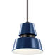 Lozano 1 Light 9 inch Catalina Blue Outdoor Hanging Pendant