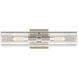 Jemsa 2 Light 18 inch Polished Nickel Wall Sconce Wall Light
