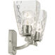 Marant 2 Light 14.25 inch Brushed Nickel Vanity Light Wall Light