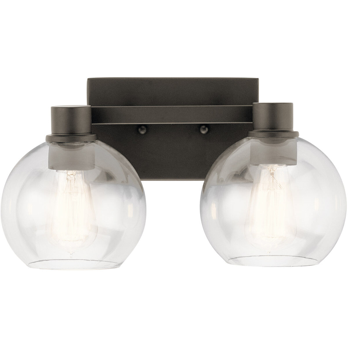 Harmony 2 Light 16 inch Olde Bronze Wall Mt Bath 2 Arm Wall Light