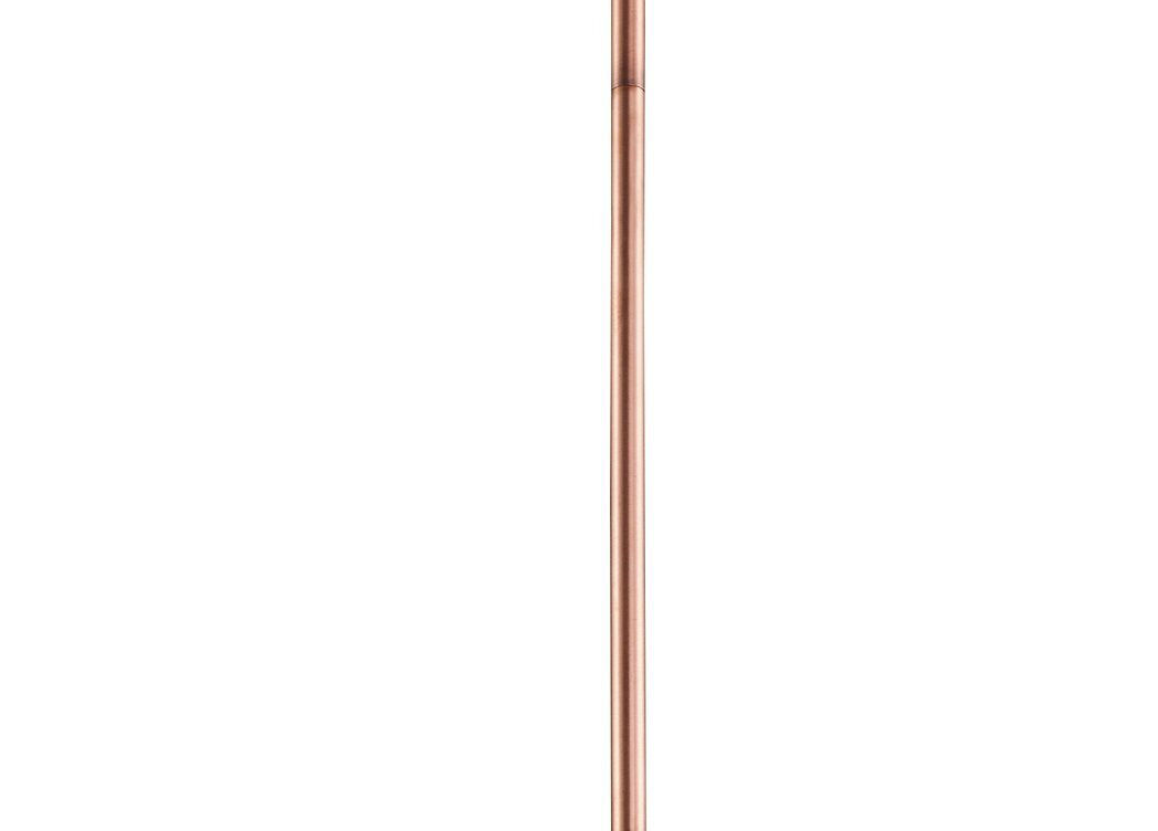 Lighting Accessories Antique Copper Extension Stem in 12 in.