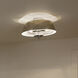 Luella 3 Light 16 inch Polished Nickel Pendant Ceiling Light