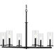 Crosby 6 Light Black Chandelier Ceiling Light